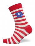 Marimekko - Kasvaa Tasaraita Unikko One - Tavalised sokid - 34-36