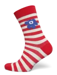 Marimekko - Kasvaa Tasaraita Unikko One - Tavalised sokid - 34-36