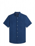 Tommy Hilfiger - Pigment Dyed Linen Rf Shirt S/S - L&uuml;hikeste varrukatega s&auml;rgid - XXL
