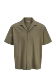 Jack & Jones - Jjetyson Resort Shirt Ss Sn - L&uuml;hikeste varrukatega s&auml;rgid - L