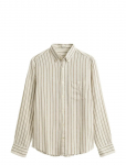 Gant - Reg Linen Viscose Stripe Shirt - Vabaaja s&auml;rgid - L