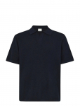 Knowledge Cotton Apparel - Knitted Polo - L&uuml;hikeste varrukatega - L