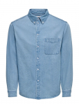 ONLY & SONS - Onsorson Regular Yfm Dnm Shirt Noos - Vabaaja s&auml;rgid - XXL