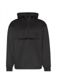 Calvin Klein - Heavy Tricot Qtr Zip Anorak Hood - Kapuutsiga pusad - XS