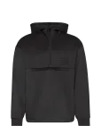 Calvin Klein - Heavy Tricot Qtr Zip Anorak Hood - Kapuutsiga pusad - XS