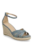 Lauren Ralph Lauren - Washed Denim-Nellie-Es-Wed - Kontsaga espadrillid - 41