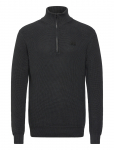 G-Star - Pullover Half Zip Knit - Poolpika lukuga džemprid - S