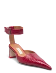 MIISTA - Qori Red Ankle Strap Sandals - Kontsaga sandaalid - 38