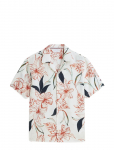 Tommy Hilfiger - Linen Resort Prt Ss Rf Shirt - L&uuml;hikeste varrukatega s&auml;rgid - XXL