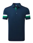FootJoy - Sleeve Stripe Pique - Spordi l&uuml;hikeste varrukatega polos&auml;rgid - S