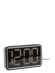KARLSSON - Alarm Clock New Retro Black - &Auml;ratuskellad - H 9CM