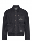 Evisu - Fabric Blocking Denim Jacket - Voodriga teksatagid - XXL