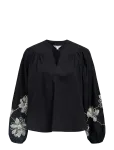 Object - Objmerle Hope L/S Re V-Neck Top 143 - Pikkade varrukatega - 34