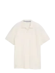 Tom Tailor - Structured Resort Collar Polo - L&uuml;hikeste varrukatega - M