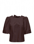 JDY - Jdymonila 2/4 Tencel Bow Top Wvn - L&uuml;hikeste varrukatega - XS