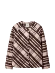 Calvin Klein - Mohair Plaid Cardigan Jacket - Villased jakid - XL