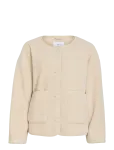 Vila - Vililli L/S Teddy Jacket/Pb - Kunstkarusnahk - 36
