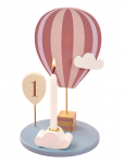 JaBaDaBaDo - Candlestick Air Balloon Pink - Sisustustarvikud ja detailid - ONE SIZE