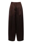 Malina - Smilla Barrel Leg Satin Trousers - Barrel-p&uuml;ksid - 42