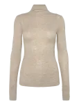 Reiss - Heidi Long Sleeve Ruched Tee - K&otilde;rge kaelusega - S
