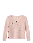 Copenhagen Colors - Merino Pattern Baby Cross-Over Cardigan - Kardiganid - 74