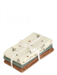 Cam Cam Copenhagen - Muslin Cloth, 3-Pack - Gots Mix - Bows - Musliinlapid - ONE SIZE