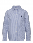 Ralph Lauren Kids - Slim Striped Oxford Shirt - Pikkade varrukatega s&auml;rgid - 144-149