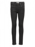 Lindex - Trousers Denim Sam Black - Kitsad teksad - 92