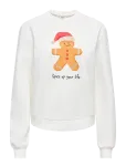 ONLY - Onlyda Xmas L/S O-Neck Box Swt - Dressipluusid - S
