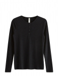 Lindex - Ribbed Long Sleeve Pyjama Top - Pikkade varrukatega - L