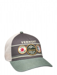 American Needle - Vermont Trucker Ivory Cool Gray Cedar American Needle - Nokam&uuml;tsid - ONE SIZE