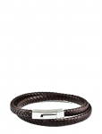 Edd. - Leather Bracelet Double - K&auml;ev&otilde;rud - M 20 cm