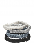 Lenoites - Mulberry Silk Skinny Scrunchies - Juuksekummid - ONE SIZE
