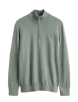Gant - Classic Cotton Half Zip - Poolpika lukuga džemprid - XL