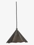 House Doctor - Lamp, Hdflola, Antique Brown - Rippvalgustid - 30X30X18CM