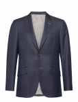Lindbergh Black - Denim Look Stretch Blazer - Kaherealised bleiserid - 48