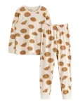 Lindex - Pyjama Cinnamon Roll - Pidžaamakomplektid - 92