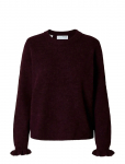 Selected - Slflulu Ls Knit Frill Cuff O-Neck Noos - Džemprid - XXL