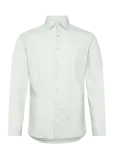 Lindbergh - Soft Indigo Stretch Shirt L/S - Teksas&auml;rgid - L