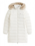 Tommy Jeans - Tjw Essential Hooded Down Coat - Polsterdatud mantlid - XL