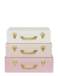 JaBaDaBaDo - Storage Suitcase Pink - Hoiukarbid - ONE SIZE