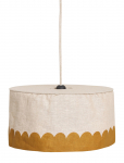NOBODINOZ - Vibes Linen Lampshade Diam. 40 Cm - Laelambid - ONE SIZE