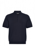 J. Lindeberg - Reymond Solid Stripe Polo - L&uuml;hikeste varrukatega kootud polos&auml;rgid - L