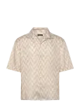J. Lindeberg - Ellis Stack Bridge Print Shirt - L&uuml;hikeste varrukatega s&auml;rgid - S