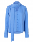 Selected - Slflucia Ls Tie Shirt B - Pikkade varrukatega - 42
