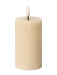 C'est Bon - Swirled Led Pillar Candle - LED-k&uuml;&uuml;nlad - H10CM