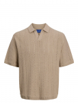 Jack & Jones - Jorparos Knit Easter Ss Crochet Polo Jnr - L&uuml;hikeste varrukatega kootud polos&auml;rgid - 176