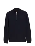 Tom Tailor - Basic Knit Troyer - Poolpika lukuga džemprid - XXL