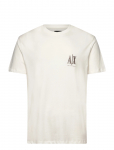 Armani Exchange - T-Shirt - L&uuml;hikeste varrukatega - S