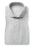 Bruun & Stengade - Bs Cole Slim Fit Shirt - Triibulised s&auml;rgid - 45